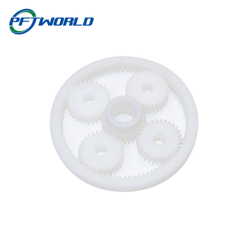 Small Injection Molding, CNC Machining Plastic Gear Parts, Injection Parts