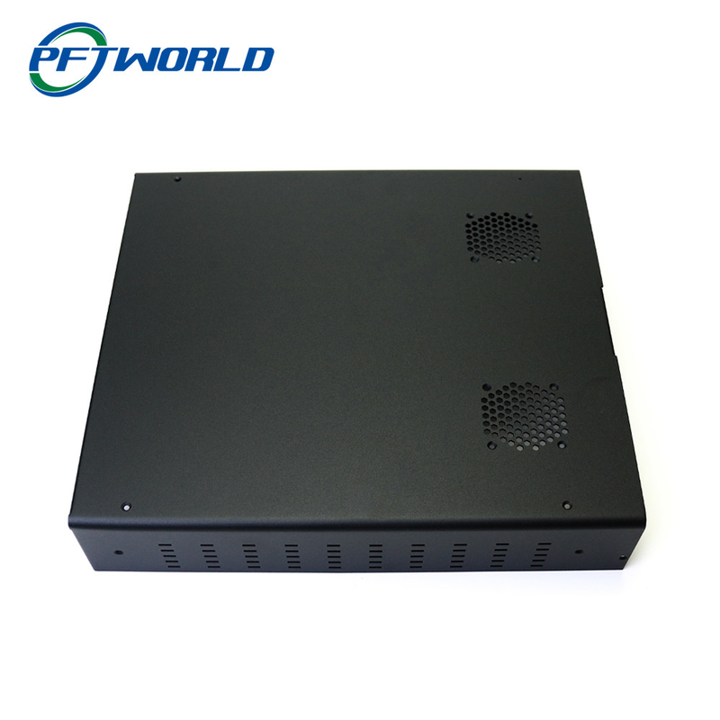 Precision Sheet Metal Fabrication Parts Powder Coating Plate Black Parts