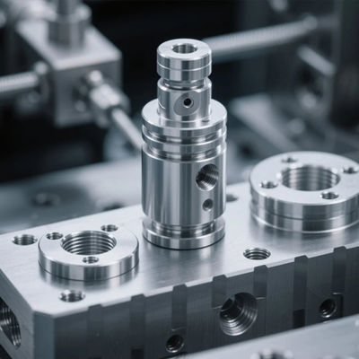 কাস্টম সিএনসি মেডিকেল ডিভাইস উপাদান 100% QC নিয়ন্ত্রণ যথার্থতা মেশিনযুক্ত অংশ